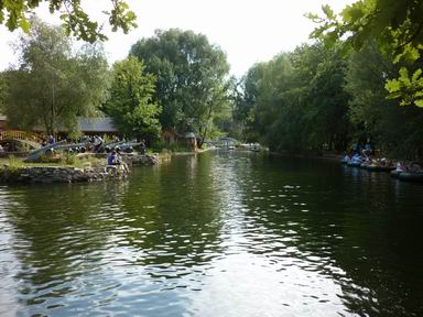 Водный оазис в парке Гагарина